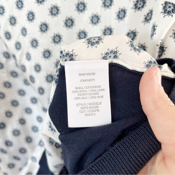 Equipment Roland Silk Wool Sweater Sz XS - Picture 5 of 7